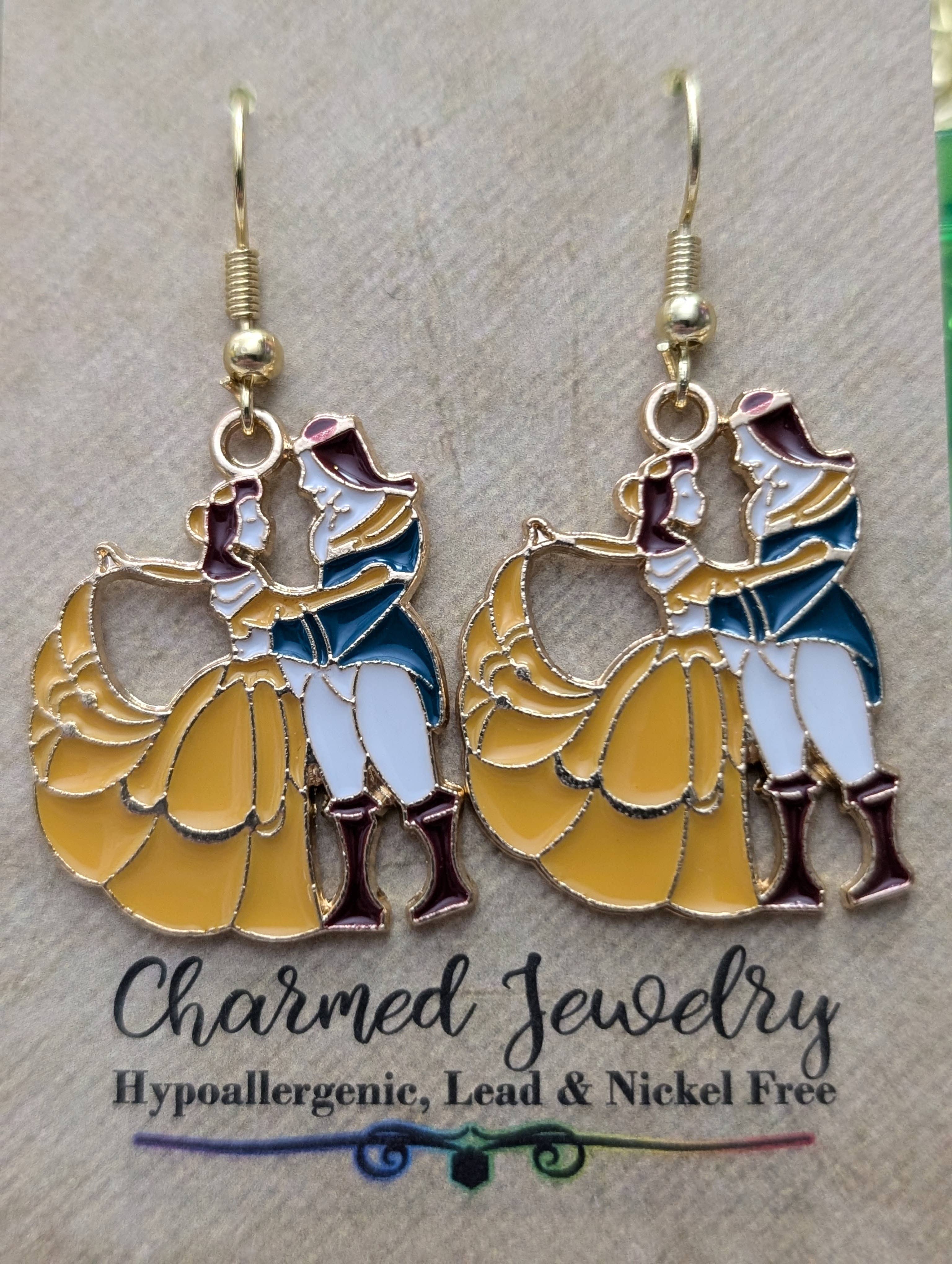 Con-Quest Crafts - Wholesale Dangle Earrings - Fairy Tale Princess Inspired Earrings &Necklaces11