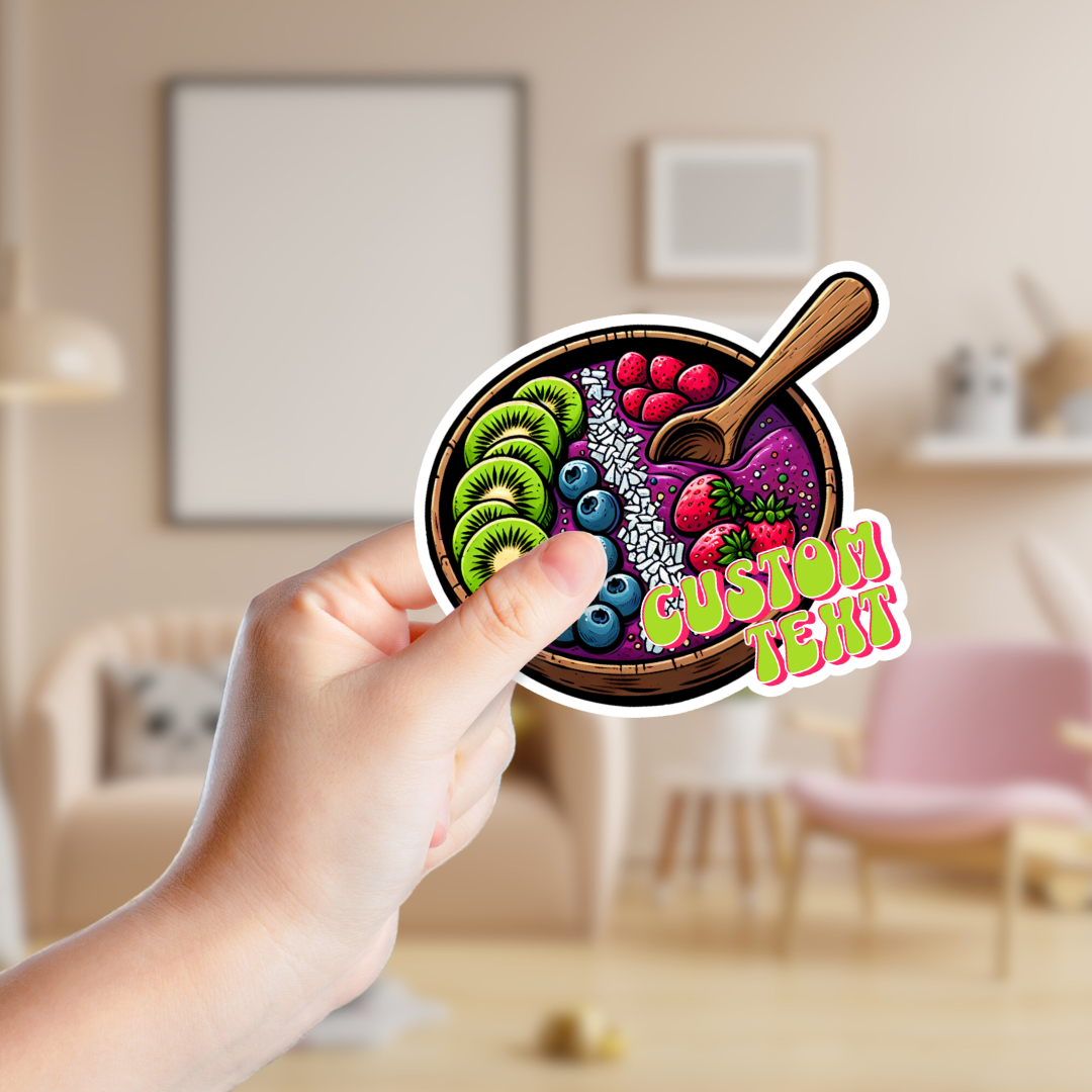 Shoreline Summit - Vente Autocollant - Autocollant Souvenir Bol de Smoothie Açaï3