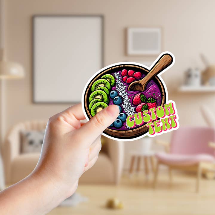 Shoreline Summit - Wholesale Sticker - Acai Smoothie Bowl Souvenir Sticker3