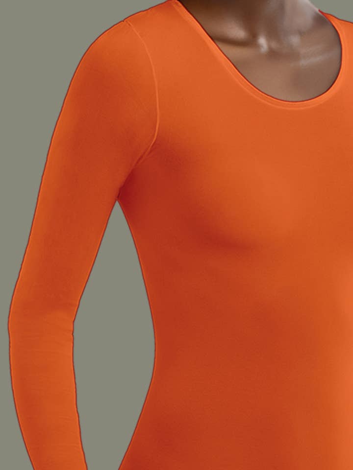 nudebutbetter - Wholesale T-Shirt - Women's - Long sleeve U-neck6