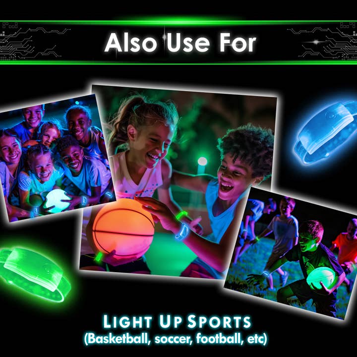 Starlux Games - Wholesale Light-up toy – Kids & baby - Glow in the Dark Bracelets – for Capture the Flag4