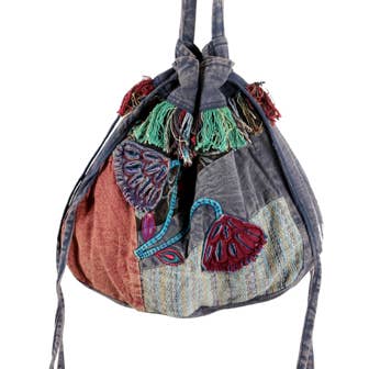 Earth Divas - Wholesale Shoulder Bag - Women's - DRAWSTRING HOBOS2