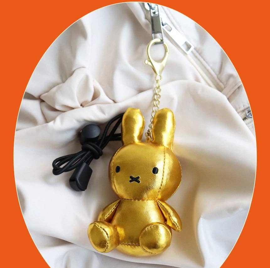 K-Wonderland - Wholesale Keychain - Women's - Miffy Keyring Plush Dolls Glow-in-the-Dark, Silver, Gold21