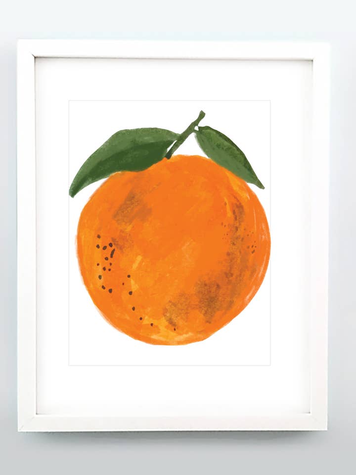 Imprimé - Orange pour la vente par LadooLadoo