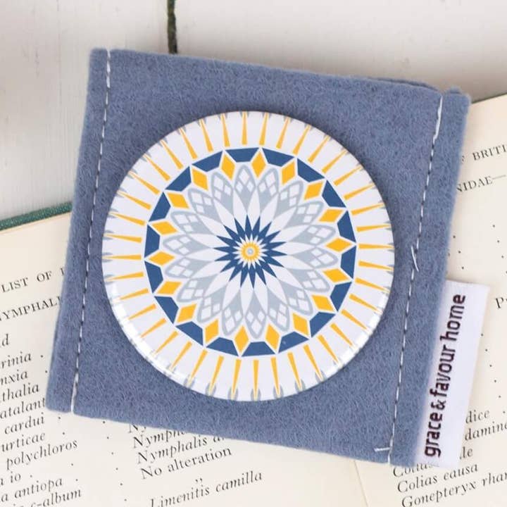 Espelho de bolso Deuce por atacado de Grace & Favour Home