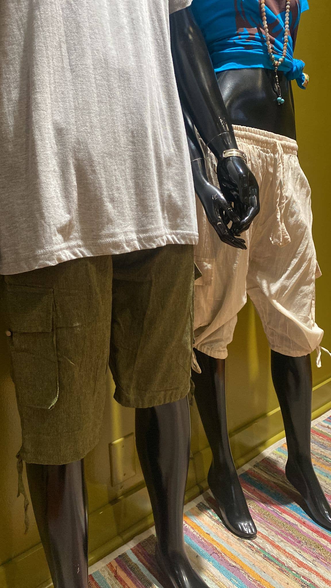 Katmandu Trading Co. - Wholesale Pants - Unisex - Cotton Cargo Pocket Shorts – Prepack of 4 Colors – Solid3