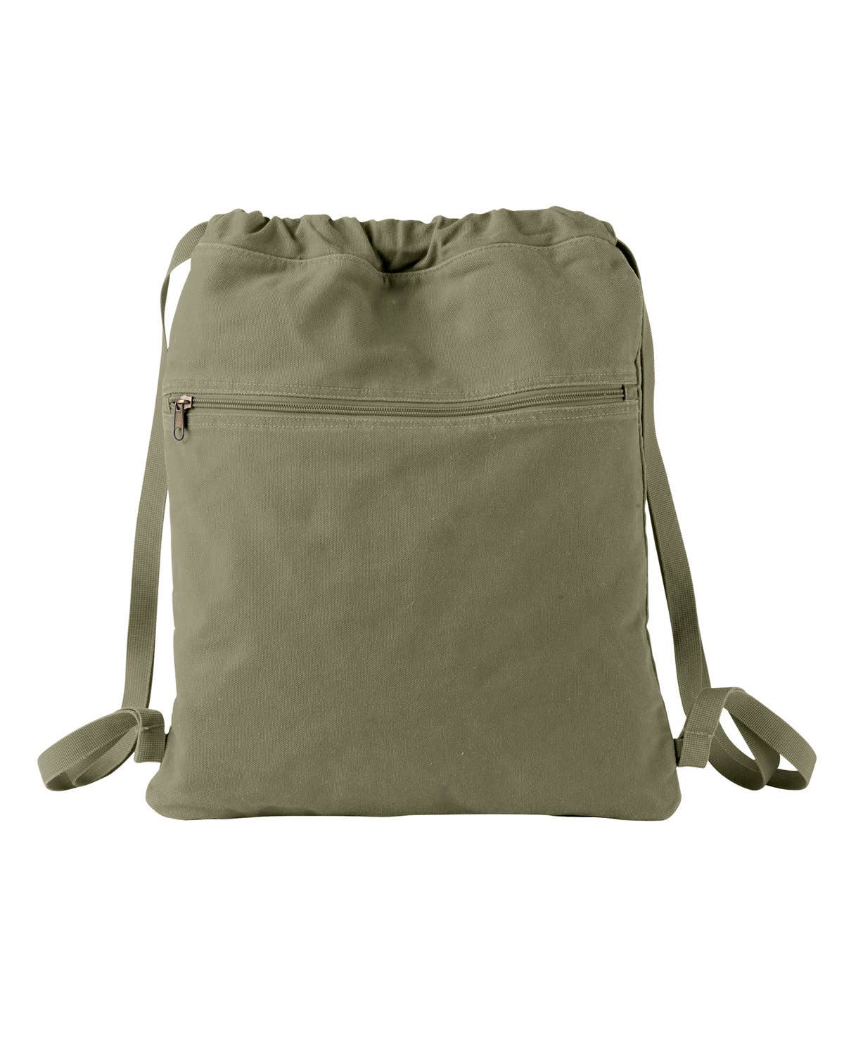 Total Apparel - Wholesale Drawstring Bag - Unisex - Cotton Canvas Drawstring Backpack | 19015