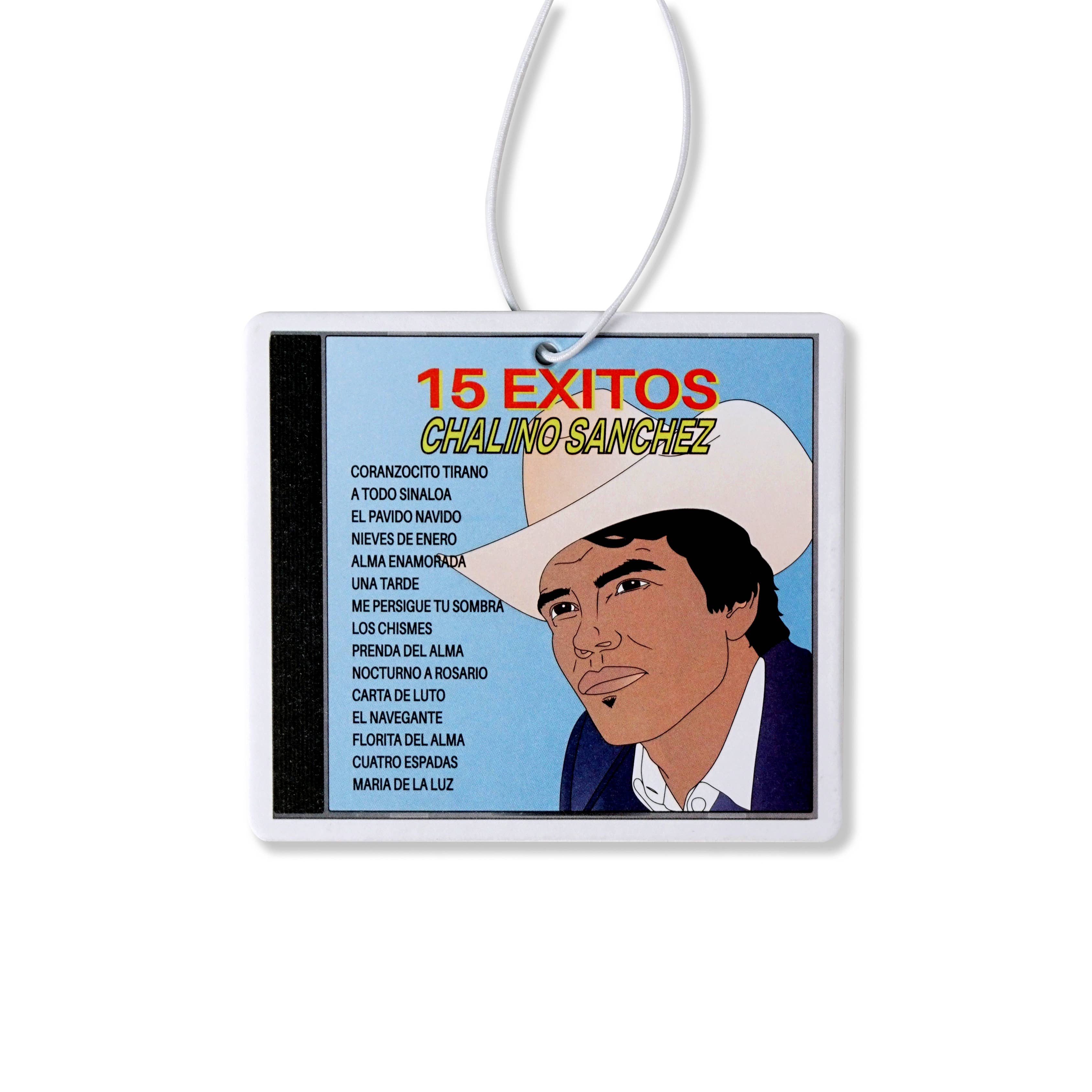 PARTIMEWORKS - Wholesale Air Freshener - Chalino Sanchez Éxitos (Ocean Scent) Air Freshener1