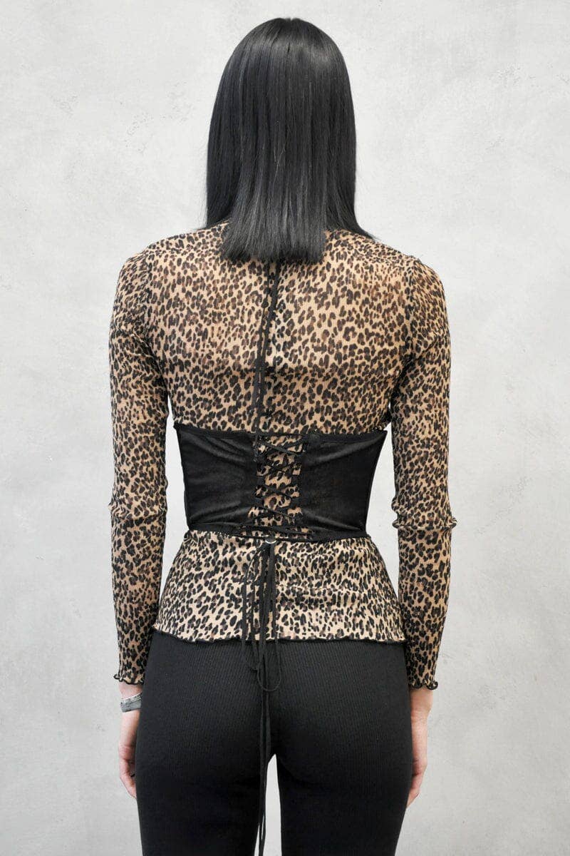 BLACK SHIPS NOVEMBER  Clarissa Mesh Bustier for wholesale on Faire1