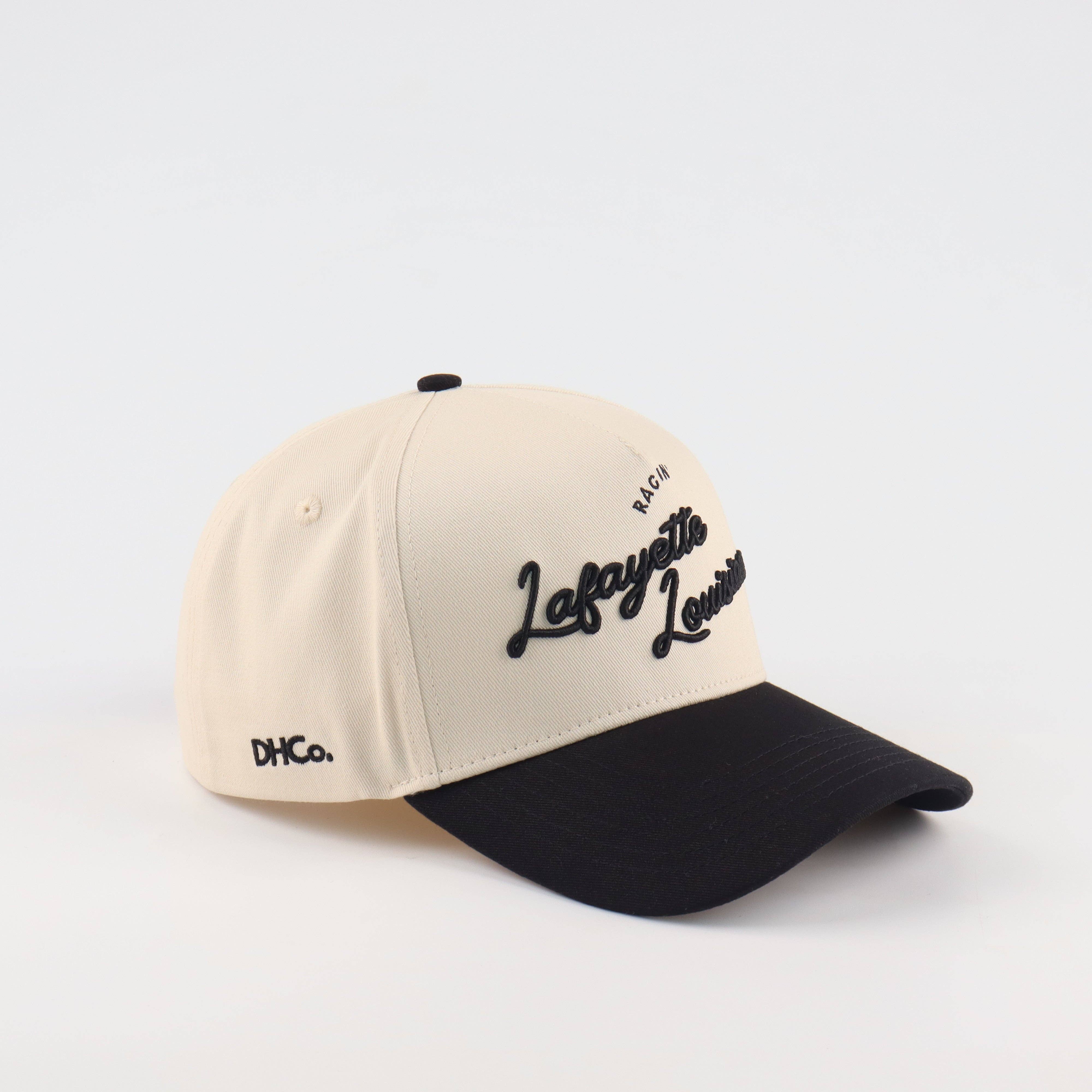 The "Lafayette" Script Hat for wholesale by Destination Hat Co.