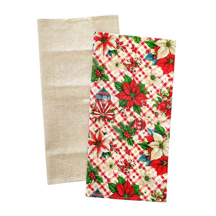 Almatex srl - Wholesale Dishcloth - Bis CHRISTMAS tea towels cm.50x6512