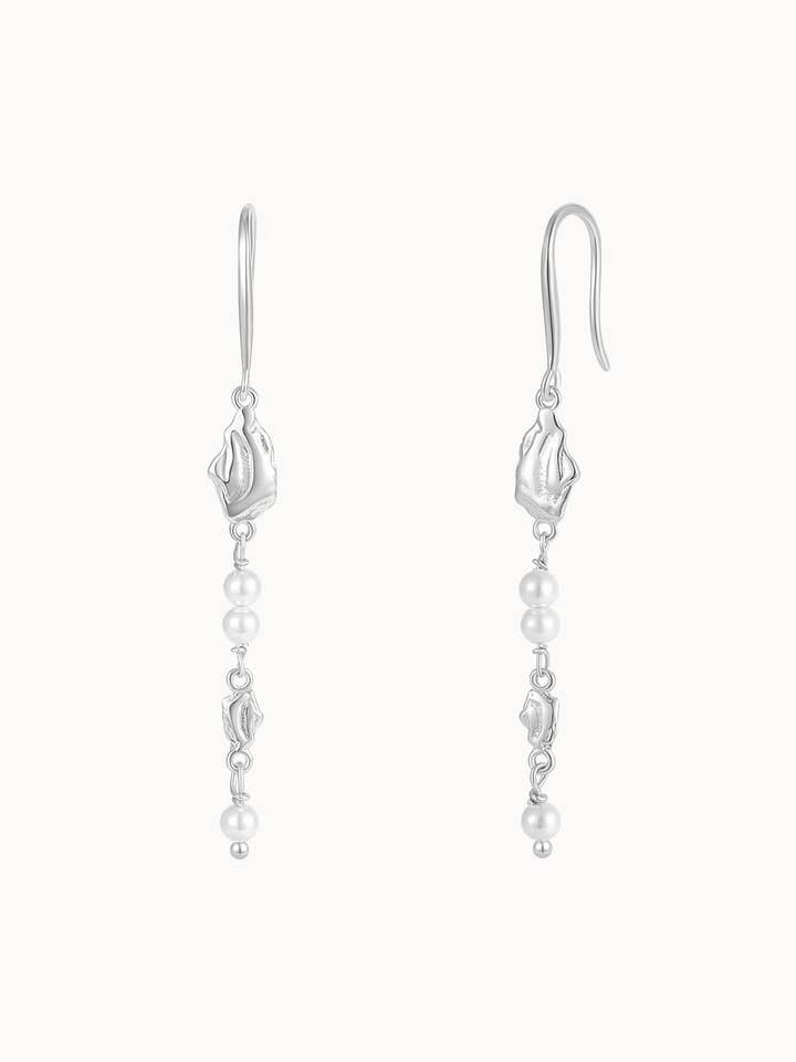 Maui Earrings - Silver for wholesale by Nava Copenhagen