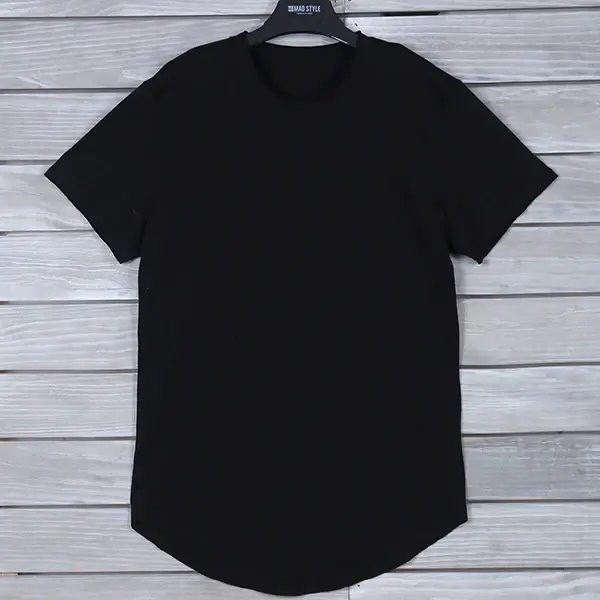 Mad Style - Wholesale T-Shirt - Men's - Black Drake Shirttail Crewneck0