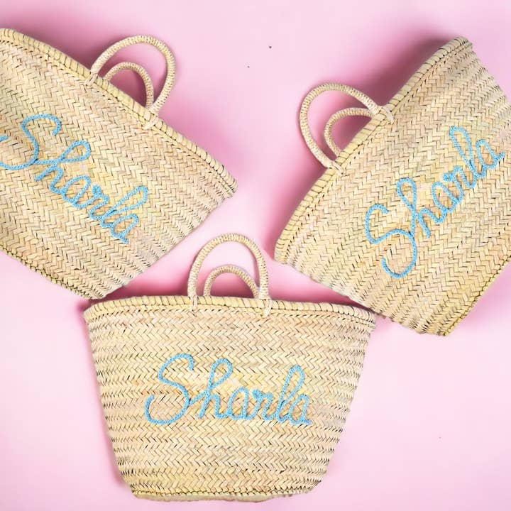 Melecraft - Wholesale Grocery/Shopping Bag - French basket, Straw tote bag, Grocery bag, woven bag5