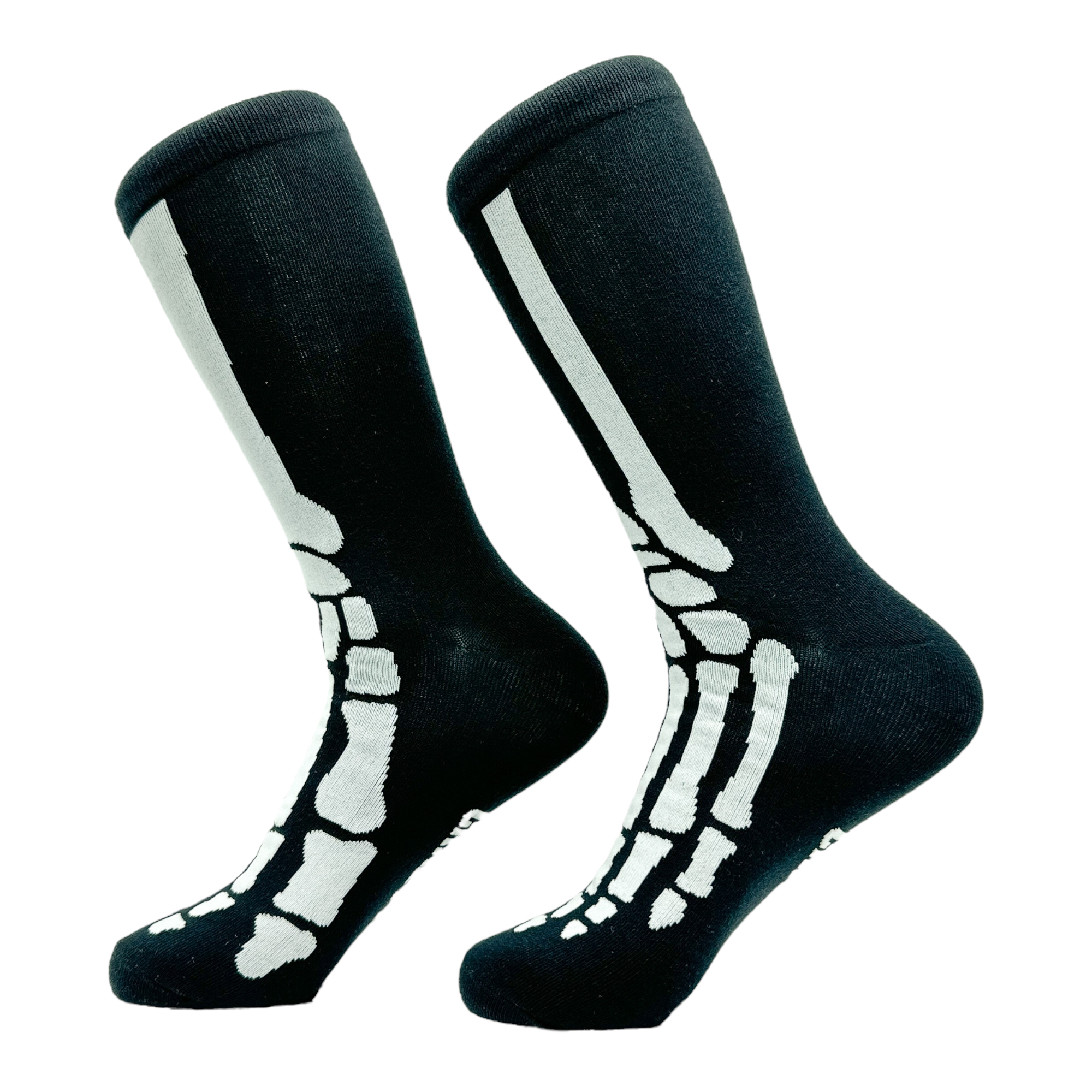 Men's Feet Bones Socks Funny Spooky Skeleton Bone Joke for wholesale on Faire1