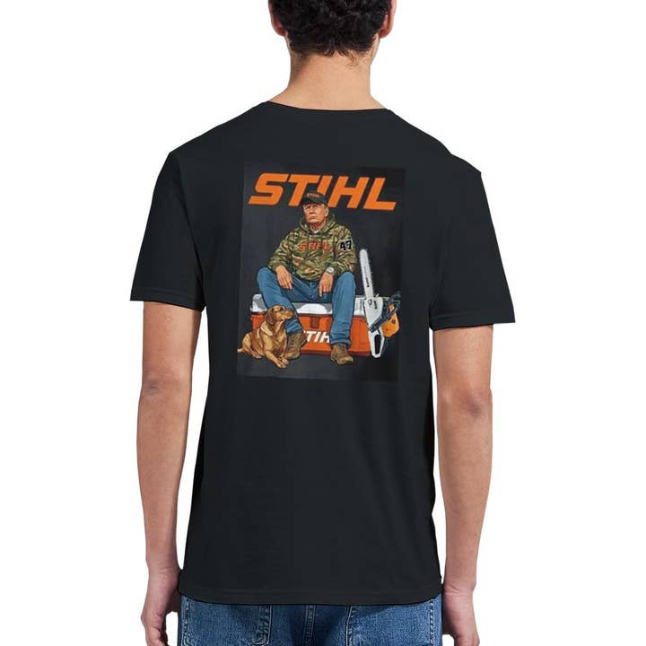 TheKingShirt - Wholesale Graphic Sweatshirt - Women's - Donald Trump Stihl Chainsaw Arborist T-Shirt For Men