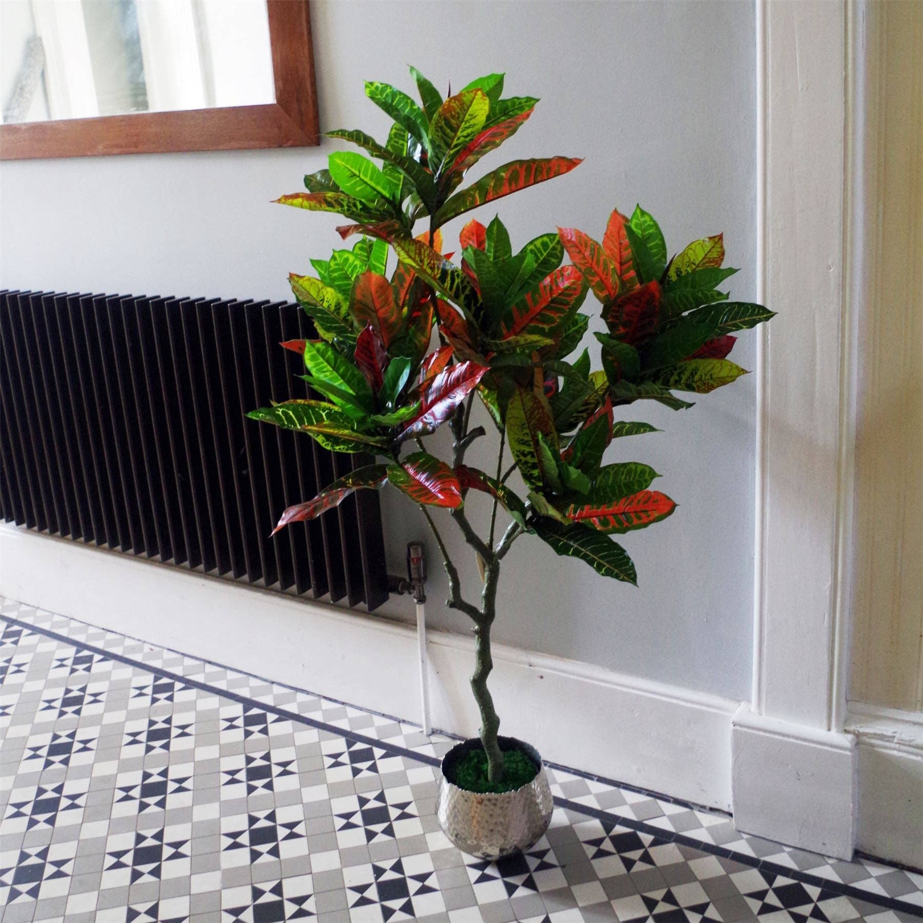 Leaf Design UK LTD - Wholesale Artificial Plant - Artificial House Plant Codiaeum Multicoloured Tree 130cm0