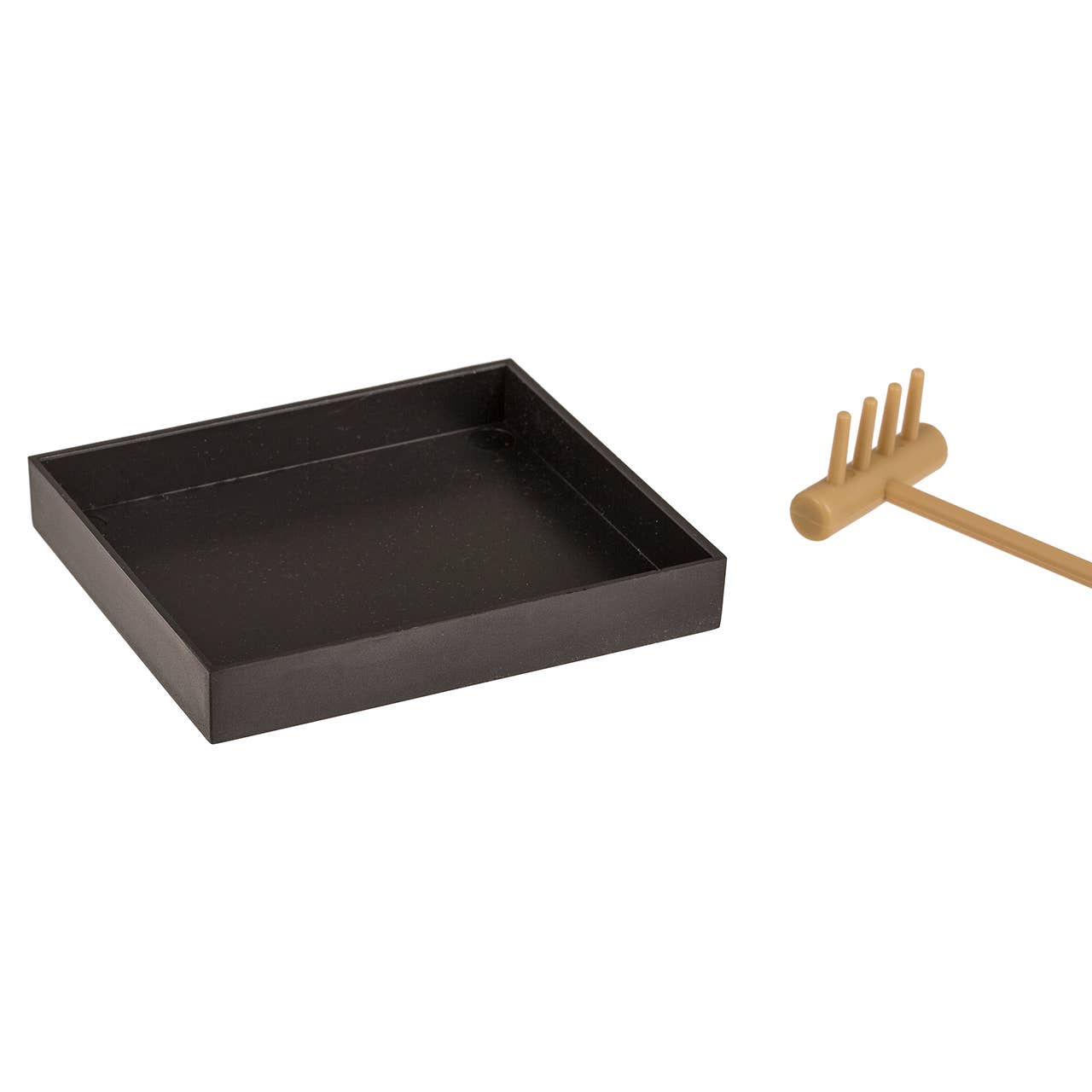 Wurm - Wholesale Gag Gift/Novelty Gift - Mini Zen Garden Set, plastic tray in 9x7.5cm, with Buddha figure, stones, sand, and plastic rake, 12 pieces in display1