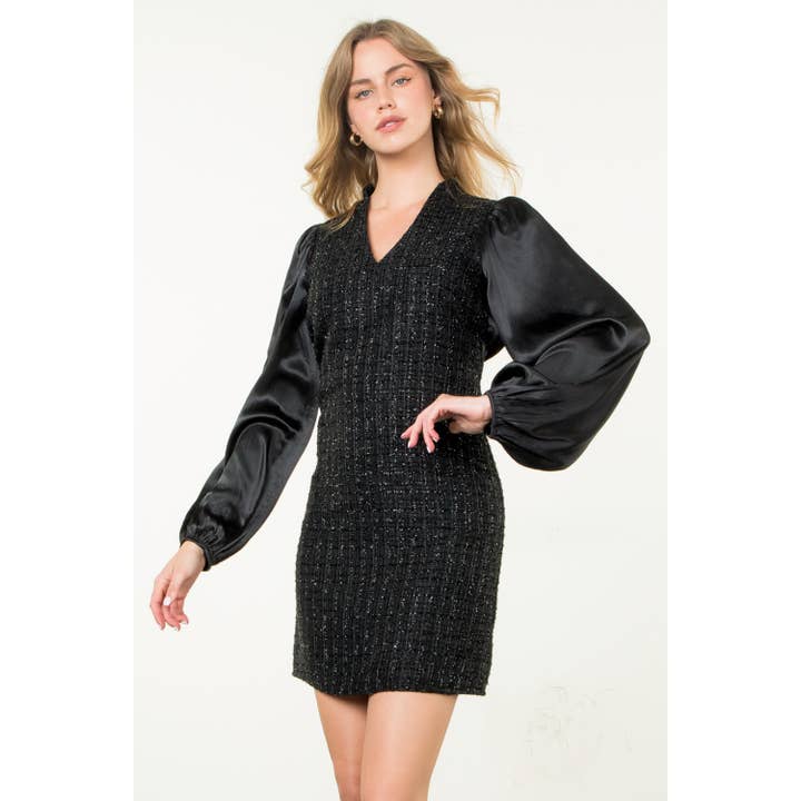 THML – Engroshandel Kjole - Dame – Blandede tweedkjole6