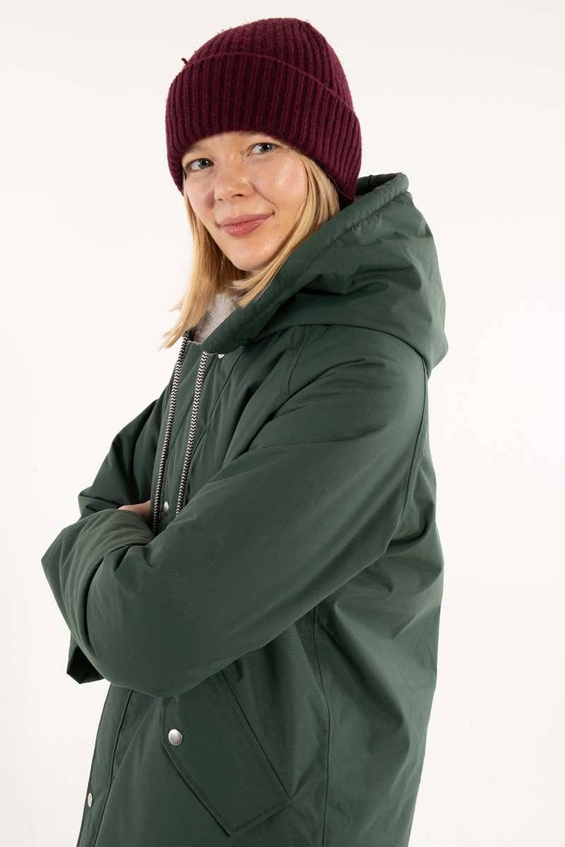 Danefae København – wholesale Parka – Women’s – Danecoast Winter Parka Dark Forest2