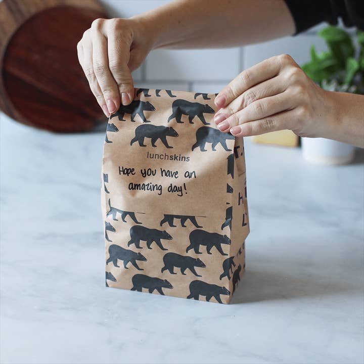 Lunchskins - Wholesale Lunch Bag/Box - Recyclable Paper Lunch Sacks 50ct – Variety Pack11