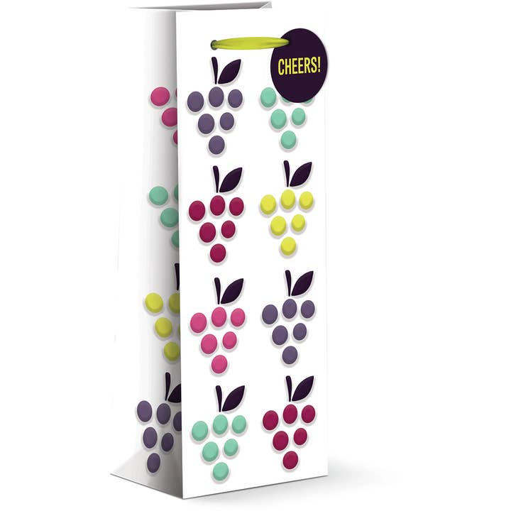 WINE BAG GRAPE CLUSTER for wholesale by Punch Studio