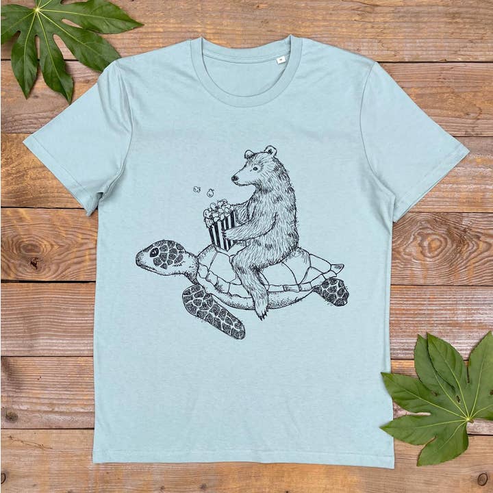 Bear and Turtle T-Shirt for wholesale by Don't Feed The Bears