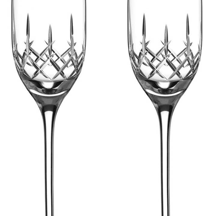 DIAMANTE – Engroshandel Champagneglas – Diamante Champagne Fløjter Prosecco Briller Par Med 'klasse1
