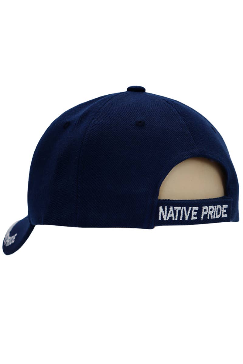 Cap Zone - Wholesale Baseball Cap - Unisex - Fierce Longhorn Skull Native Pride Baseball Cap8