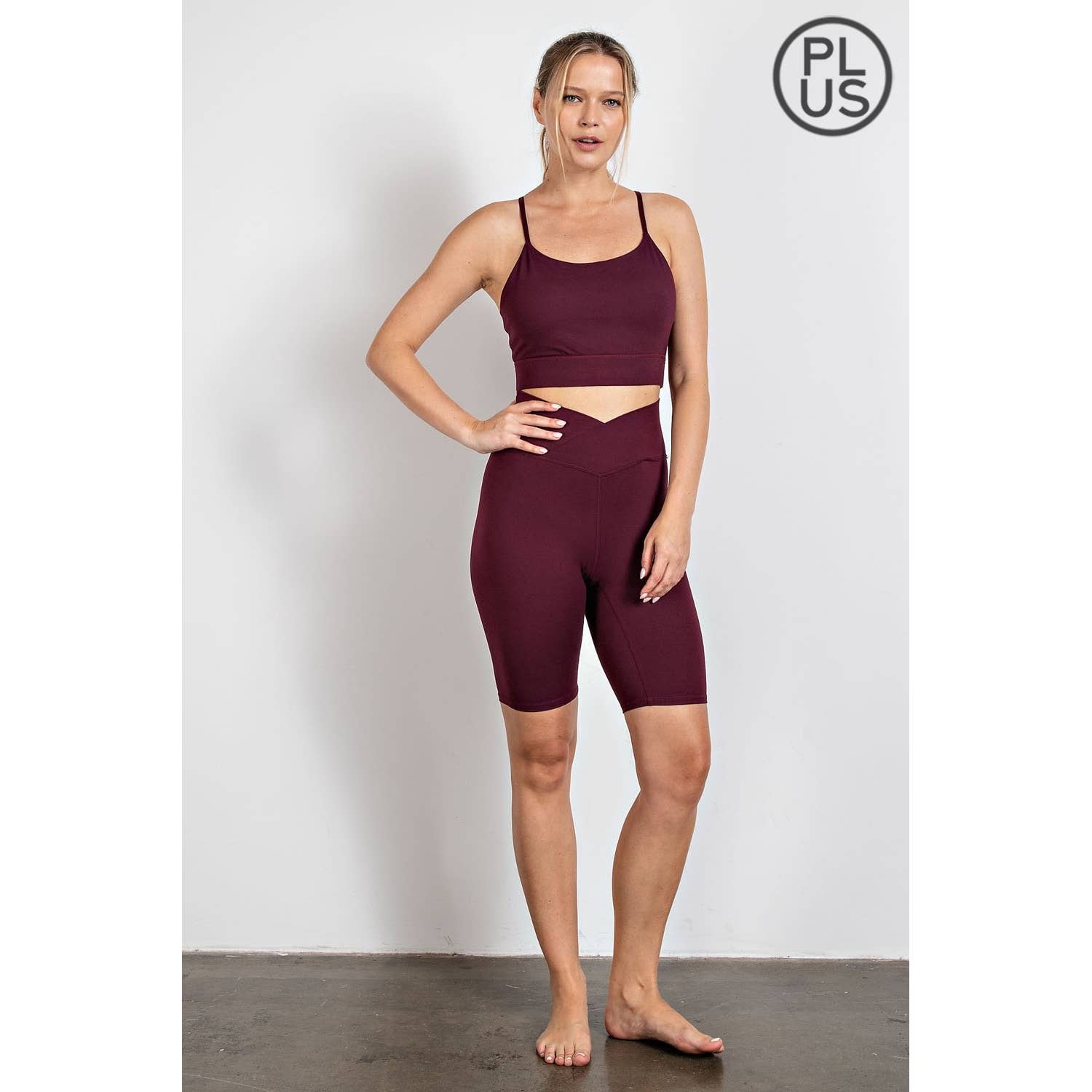 Rae Mode - Wholesale Sports Bra - Women's - PLUS SIZE BUTTER SPORTS BRA WITH ADJUSTABLE STRAP48