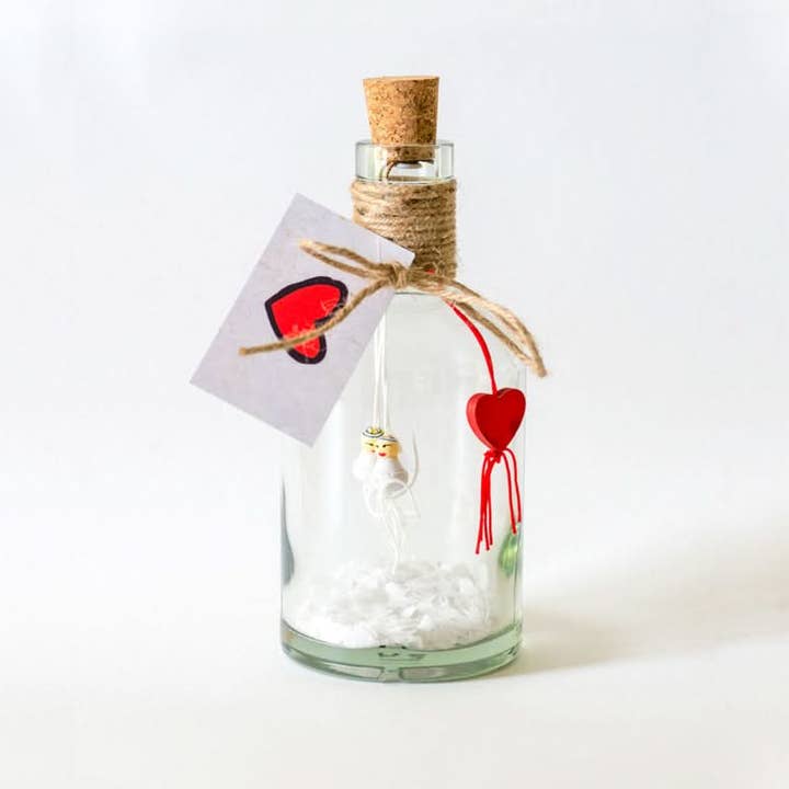 Bridal bottle XL woman woman for wholesale by Sidedish Cards
