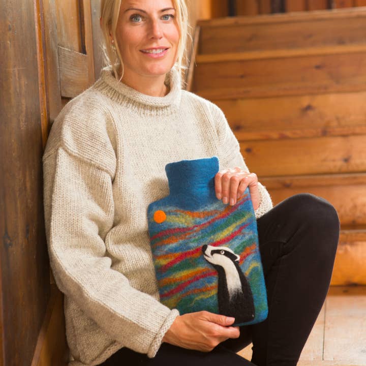 Black Yak Ltd - Wholesale Hot/Cold Compress - Badger Felt Hot Water Bottles - Fair Trade1