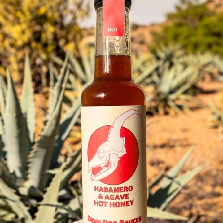 Habanero & agave hot honey for wholesale by DevilDog Sauces