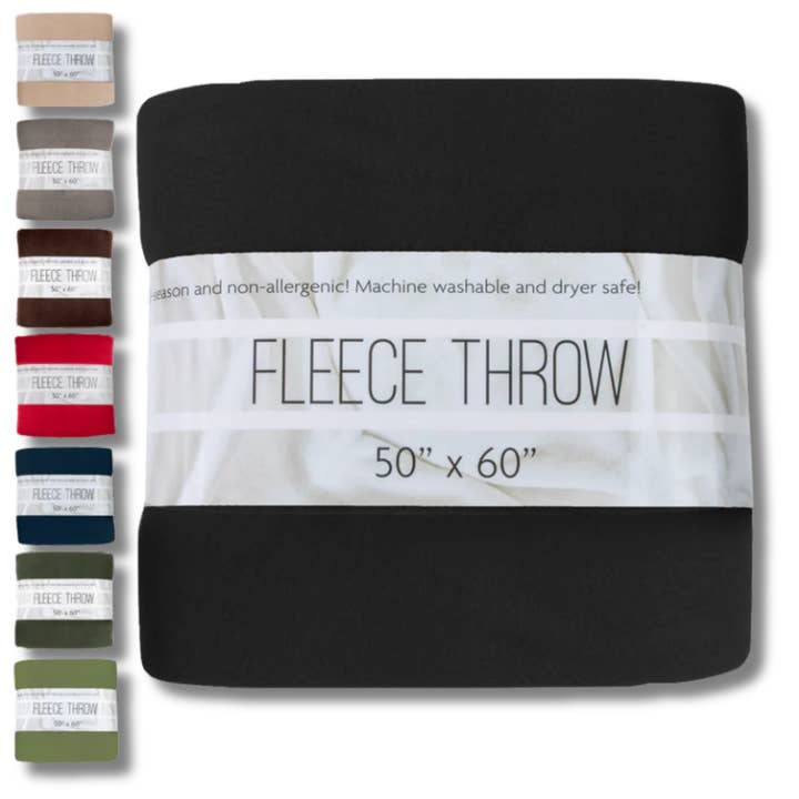 Winter Holiday Fleece Blankets (24 Blanket/1 Case)
 for wholesale by Happy PoP