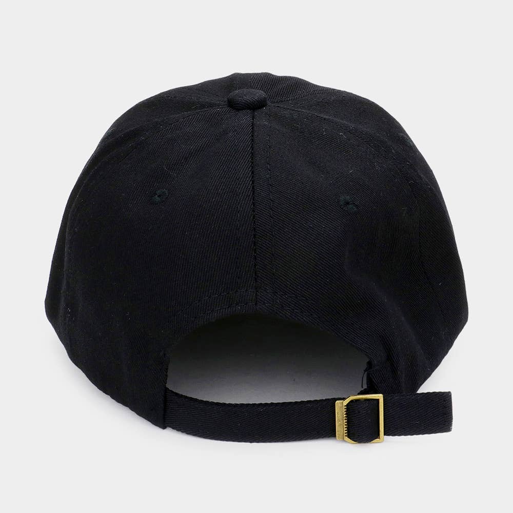 Sensibling Corp. - Wholesale Baseball Cap - Women's - Pearl Embellished Bling Crown Studded Baseball Cap3