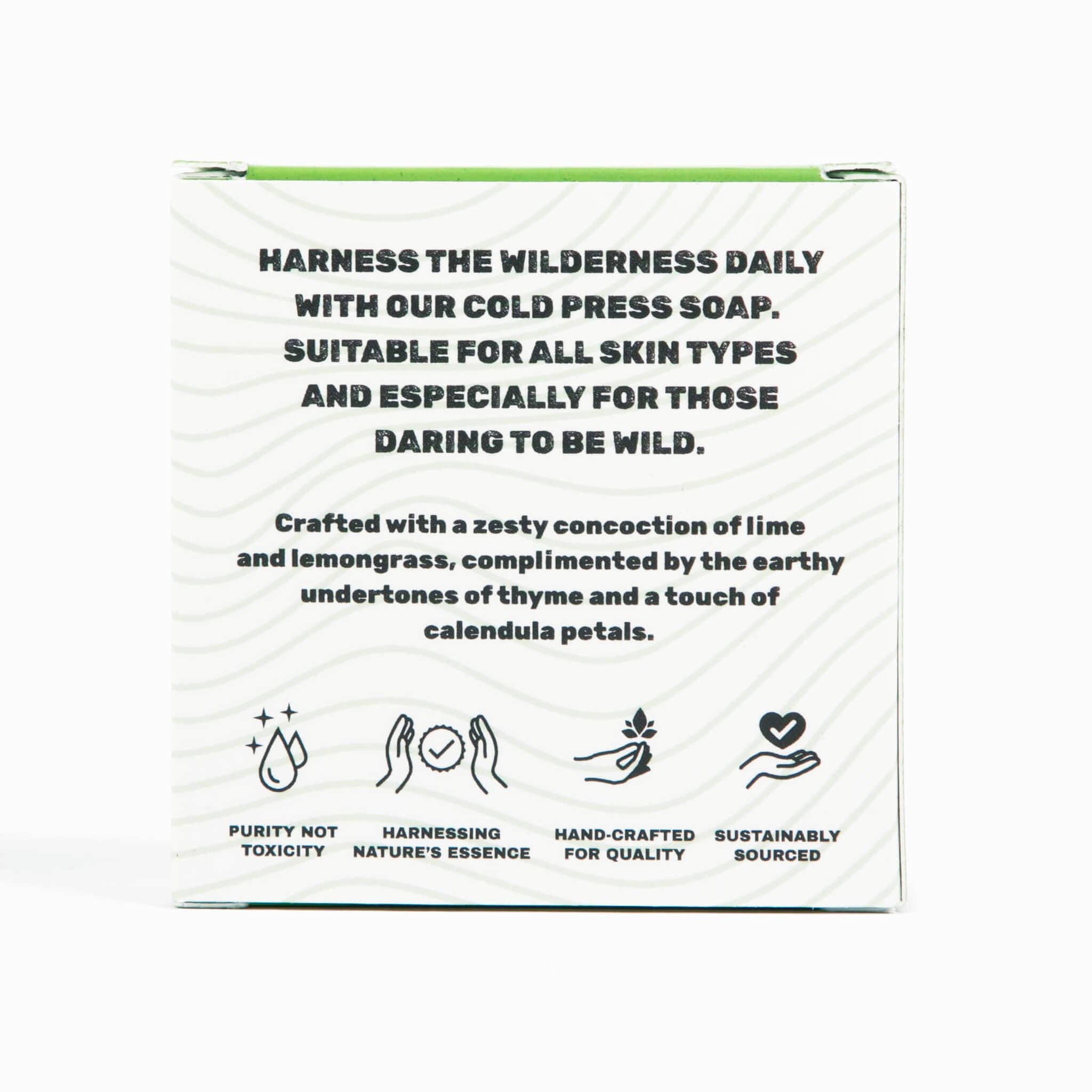FORESTBORN - Wholesale Bar Soap - Lime & Thyme Twister4