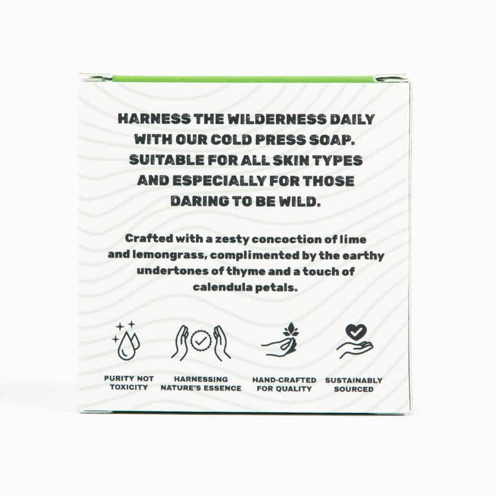 FORESTBORN - Wholesale Bar Soap - Lime & Thyme Twister4