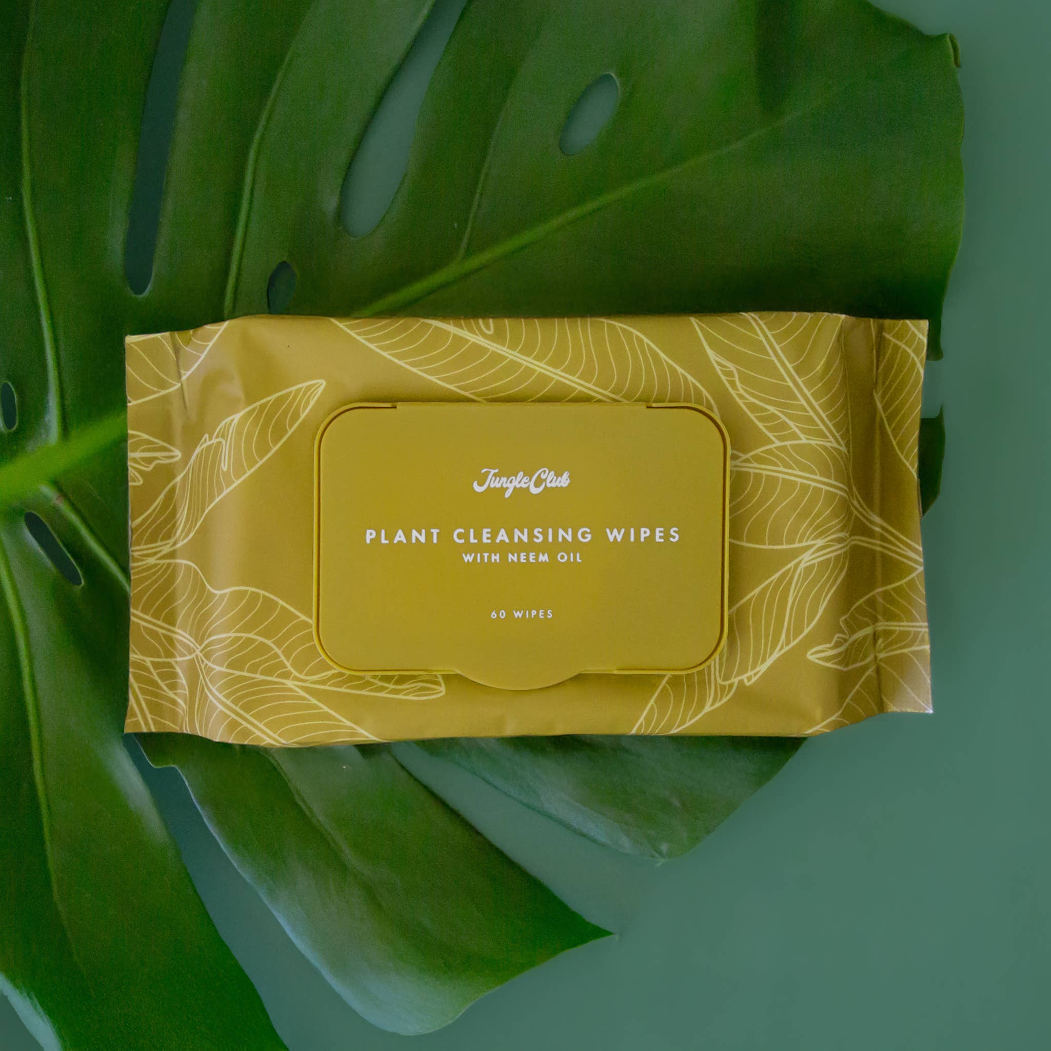 Jungle Club - Wholesale Plant Mister - NEW- Plant Cleansing Wipes | Palm | Neem Oil Infused1