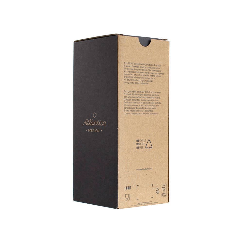 Companhia Atlântica - Wholesale Oil/Vinegar Dispenser - Stoneware Ceramic Cruet - Comporta Model2