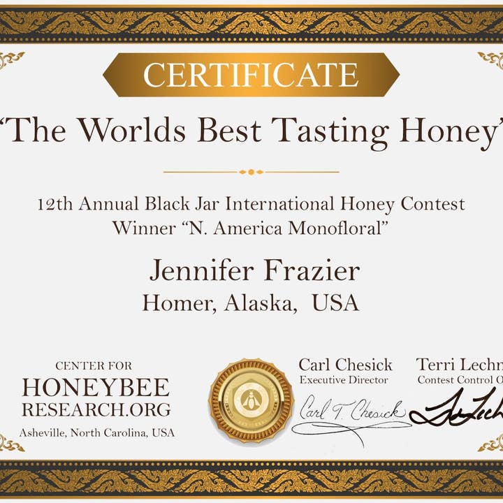 Gold Rush Honey - Wholesale Honey - Alaska Wildflower Honey