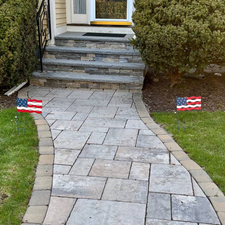 WORTH IMPORTS - Wholesale Garden/Lawn Stake - 20" Americana Flag Stake1