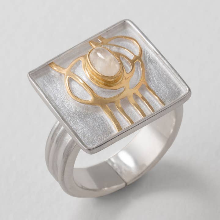 C R Mackintosh School Of Art Ring for wholesale by Paula Bolton Jewelry