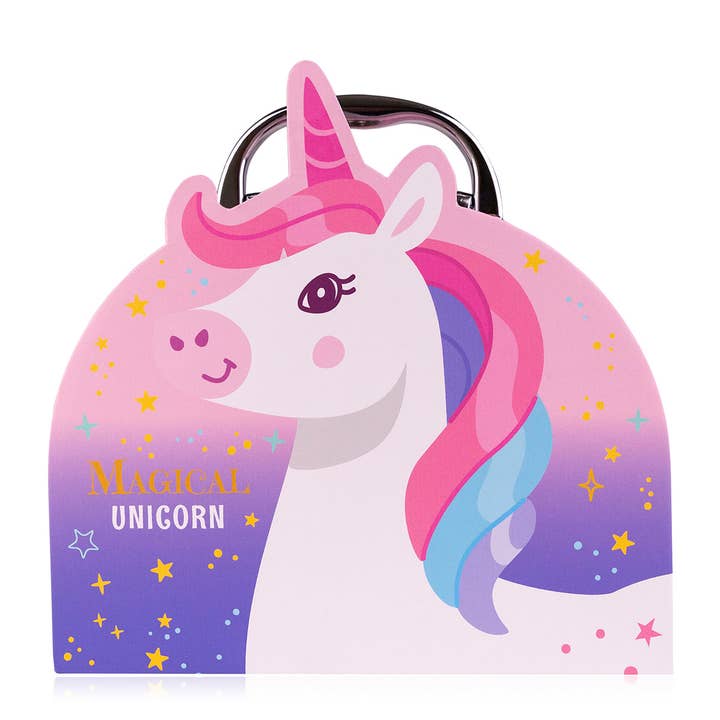 Accentra - Wholesale Gift Bag Set/Pack - Gift Set for Children Magical Unicorn - Unicorn in Suitcase