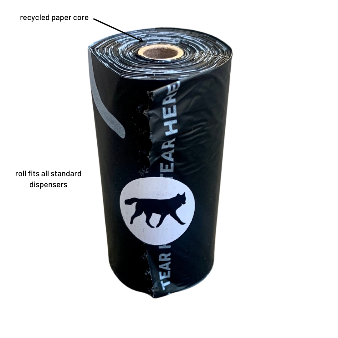 rōmng – Großhandel Kotbeutel – Pflanzliche kompostierbare Poop Bag Einzelrollen4