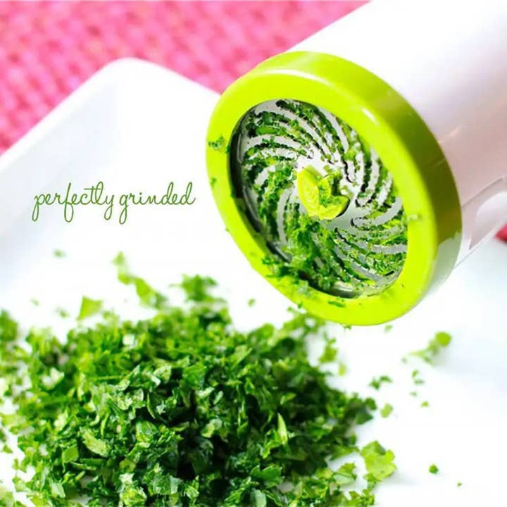Hand Roller Herb Spice Vegetable Grinder For Kitchen Uses and other Purchase Wholesale herb grinder for spices. Free Returns & Net 60 Terms on Faire trending on Faire.