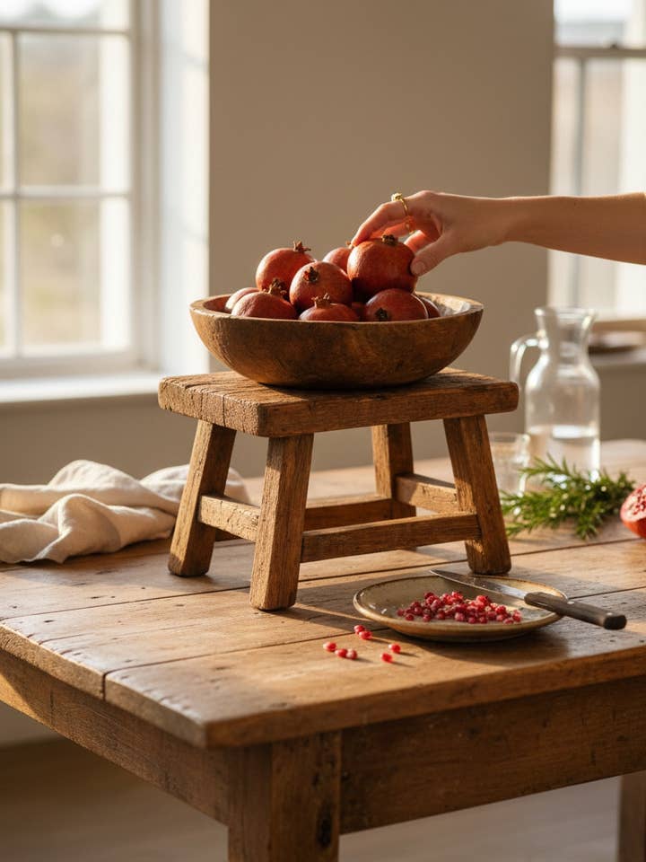 Gevonden deegkom naturel klein voor wholesale door Made Market Co.