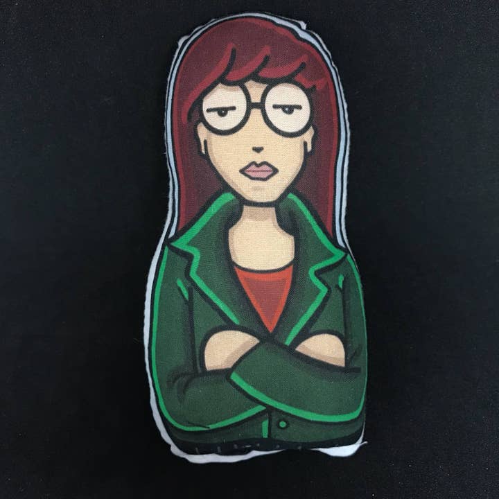 The Cuddle Cult - Wholesale Ornament - Daria Inspired Plush Doll or Ornament