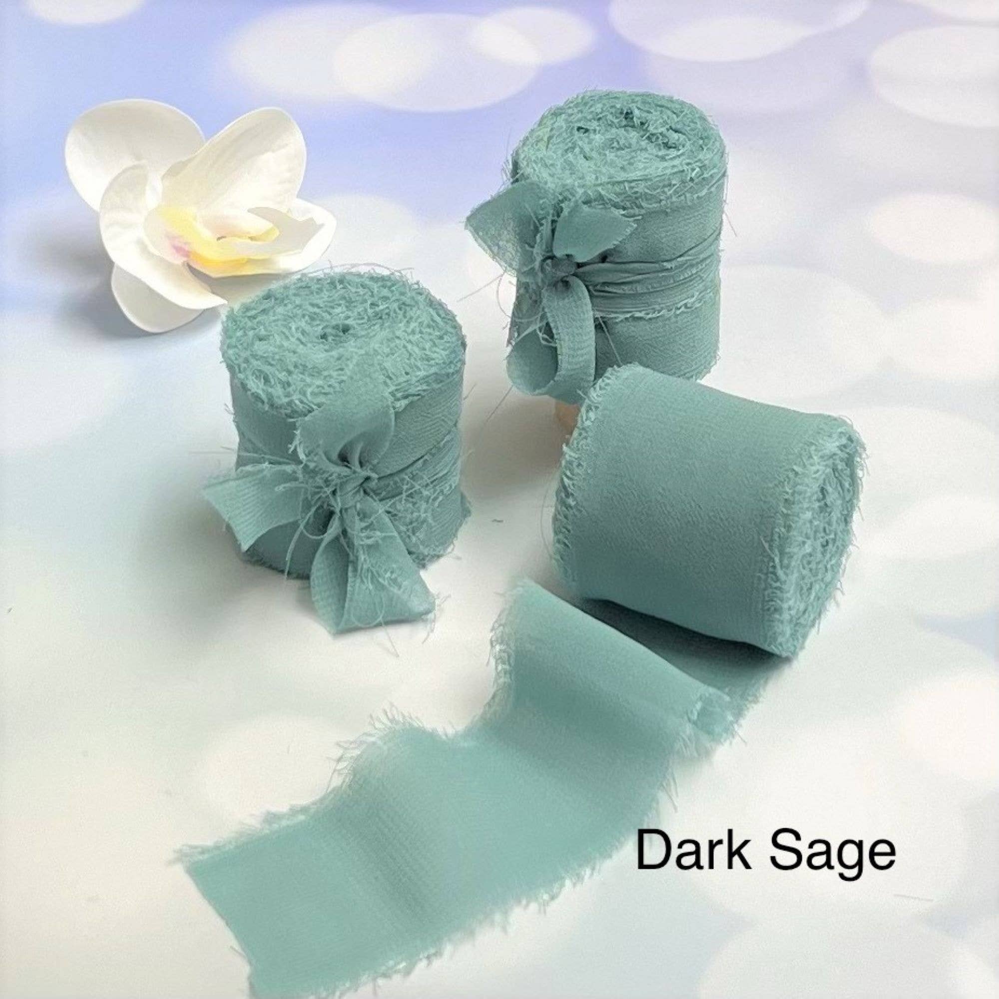 Cathayana - Wholesale Ribbon - Gift Wrapping - Handmade Fringe Chiffon Ribbon, Ribbon for Gift Wrapping1