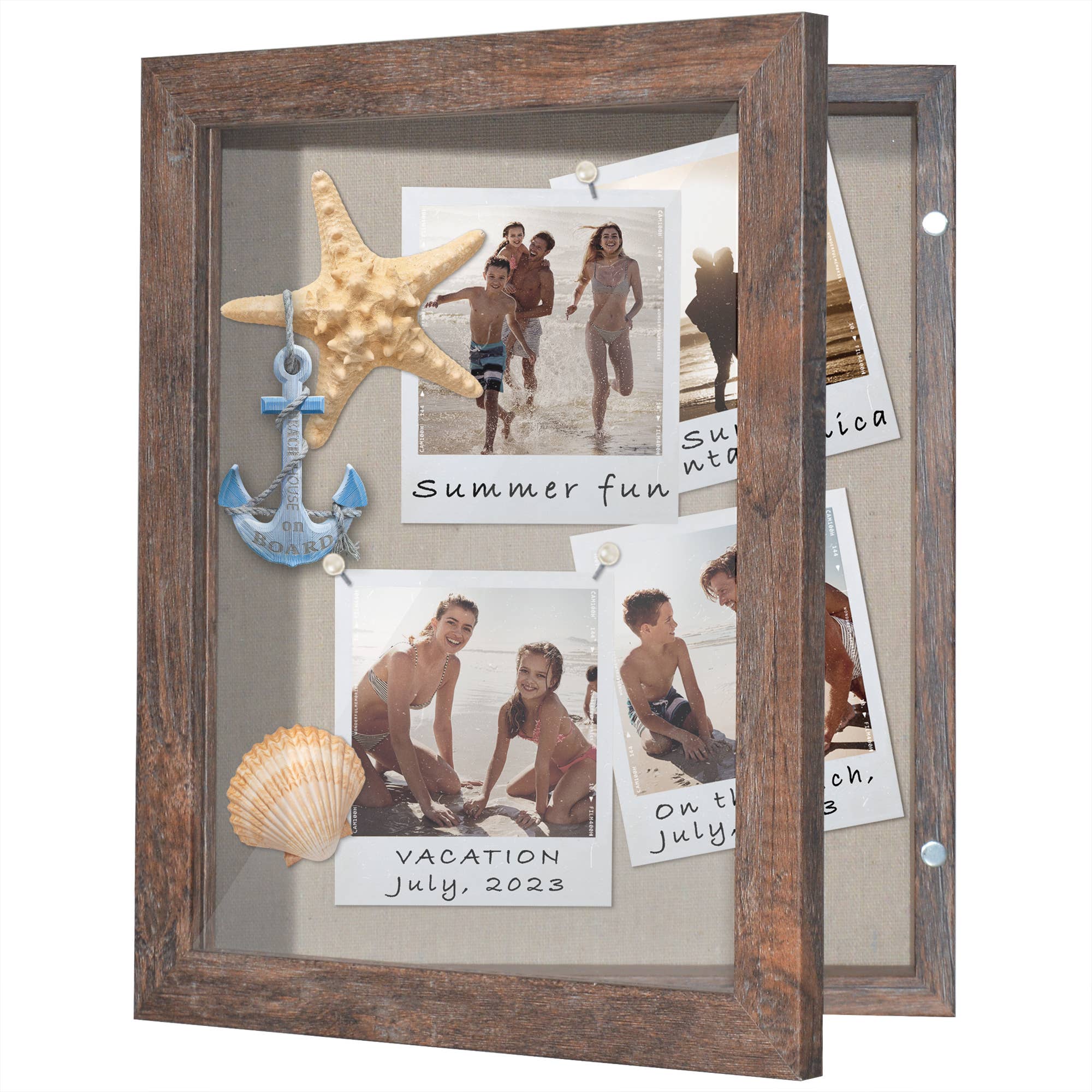 Americanflat - Wholesale Picture Frame - Americanflat Front Loading Shadow Box Frame for Keepsakes8