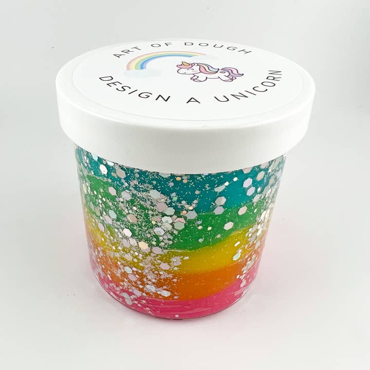 Art of Dough - Wholesale Putty/Slime - Kids - Unicorn Sensory Jar